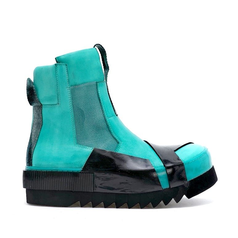 Design Leather Handmade Retro Thick Soled Heightening Casual Shoes - IVOIRART.COM