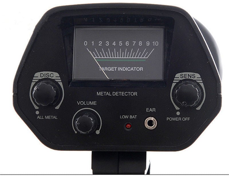 Détecteur de métaux souterrain pour débutants, portée 1 m, alarme audible léger. - IVOIRART.COM