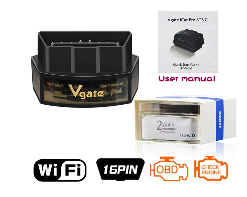 Détecteur de pannes automobile puissant et compact compatible OBD II WiFi - IVOIRART.COM
