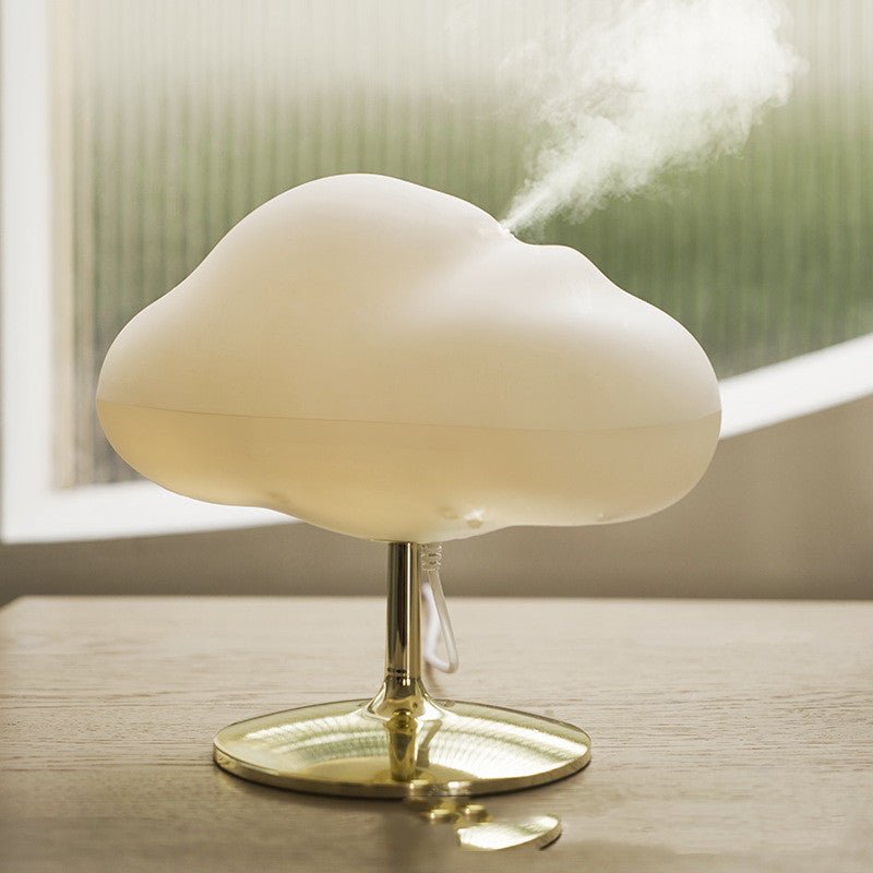 Diffuseur d'ambiance coloré en forme de nuage pour chambre, silencieux et sûr pour femmes enceintes et bébés - IVOIRART.COM