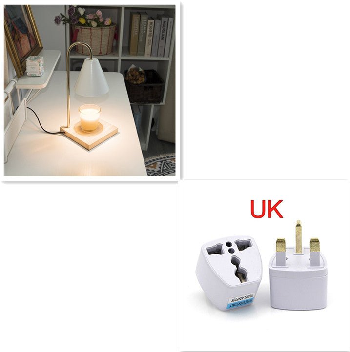 Diffuseur d'aromathérapie électrique pour cire, chauffe-cire avec lampe de nuit, brûleur d'huile essentielle, décoration pour chambre et salon - IVOIRART.COM