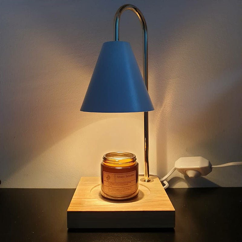 Diffuseur d'aromathérapie électrique pour cire, chauffe-cire avec lampe de nuit, brûleur d'huile essentielle, décoration pour chambre et salon - IVOIRART.COM