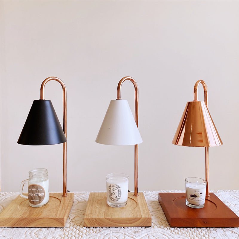 Diffuseur d'aromathérapie électrique pour cire, chauffe-cire avec lampe de nuit, brûleur d'huile essentielle, décoration pour chambre et salon - IVOIRART.COM