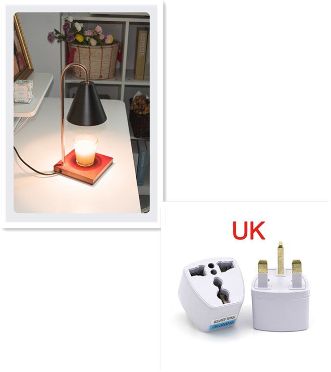 Diffuseur d'aromathérapie électrique pour cire, chauffe-cire avec lampe de nuit, brûleur d'huile essentielle, décoration pour chambre et salon - IVOIRART.COM