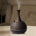 Diffuseur d'arômes motif bois XD806 · 400ML · LED multicolore · Minuterie 1/3/6H - IVOIRART.COM