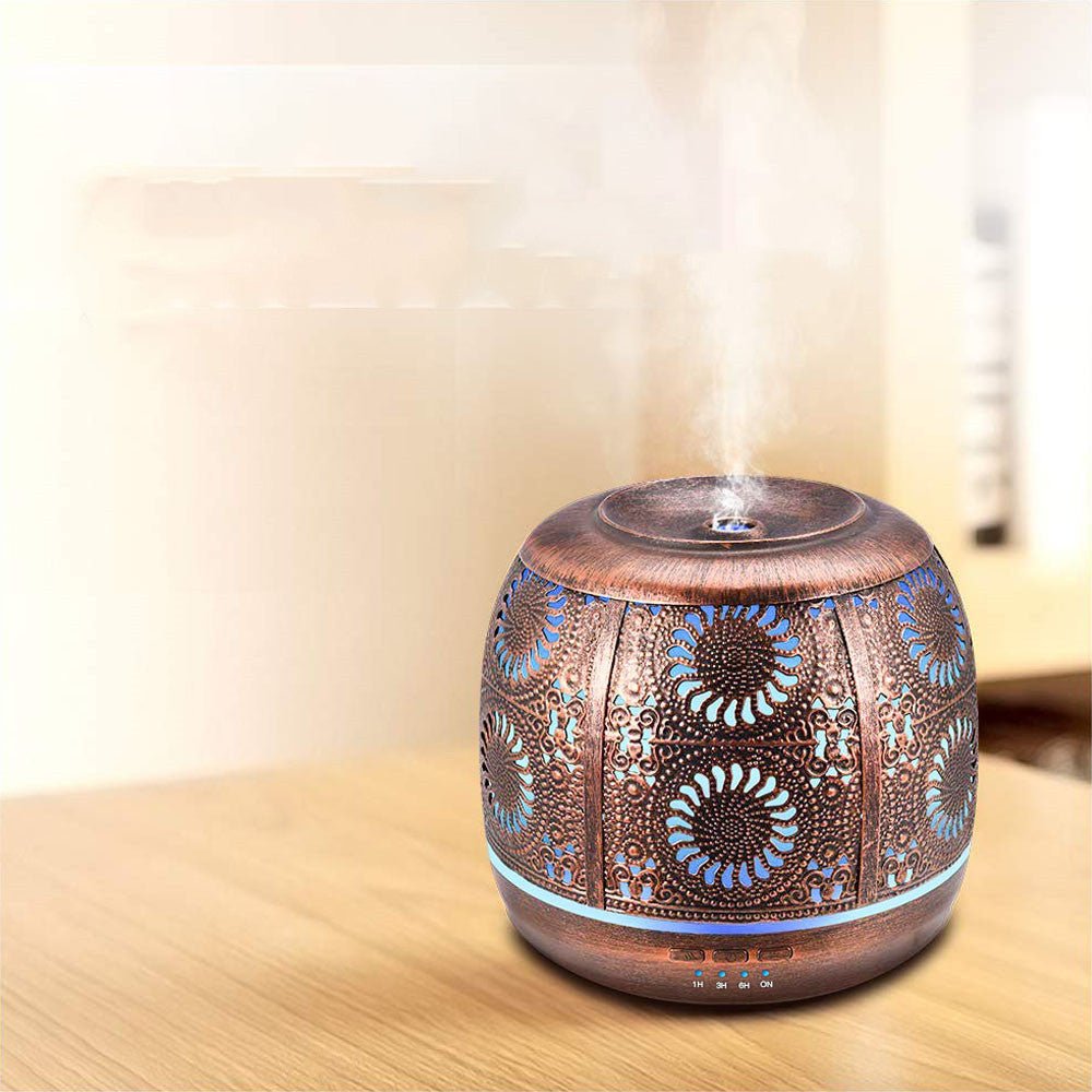 Diffuseur d'arômes rétro pour maison — aromathérapie silencieuse, 41–60 m², 12W. - IVOIRART.COM