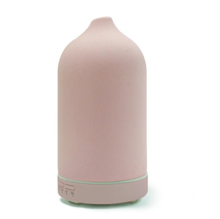 Diffuseur d'Arômes Ultrasonique en Céramique 5 Couleurs avec Humidificateur - IVOIRART.COM