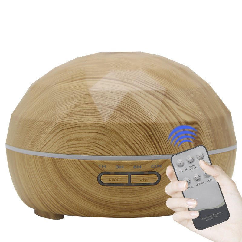 Diffuseur d'arômes ultrasonique silencieux, veilleuse colorée et télécommande USB - IVOIRART.COM