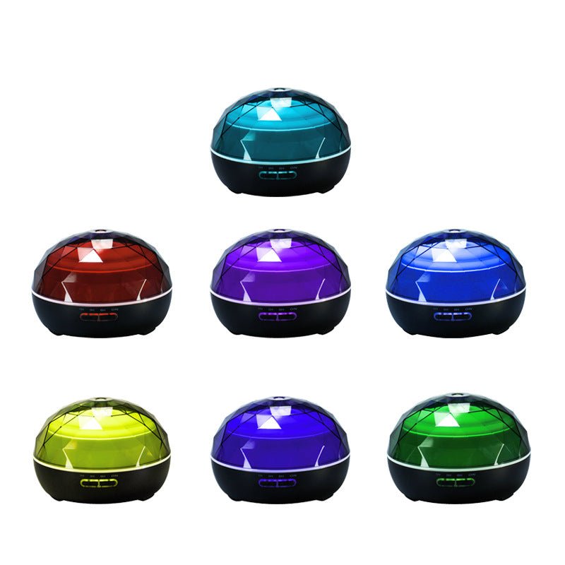 Diffuseur d'arômes ultrasonique silencieux, veilleuse colorée et télécommande USB - IVOIRART.COM