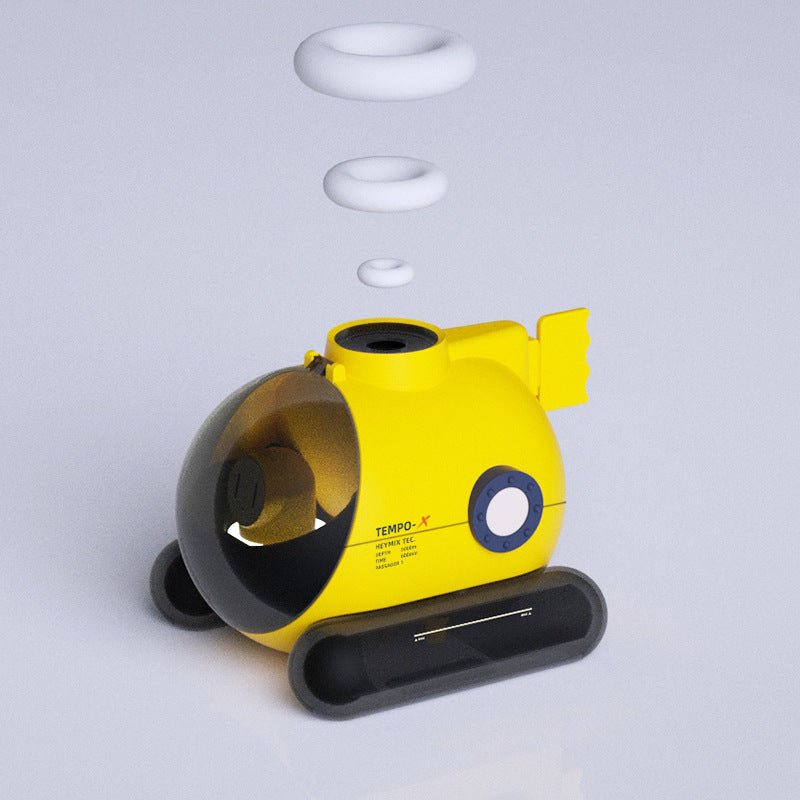 Diffuseur de Brume Ultrasonique Submarineroïde TV avec Humidificateur LED Couleur - IVOIRART.COM