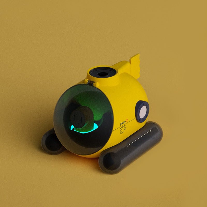 Diffuseur de Brume Ultrasonique Submarineroïde TV avec Humidificateur LED Couleur - IVOIRART.COM