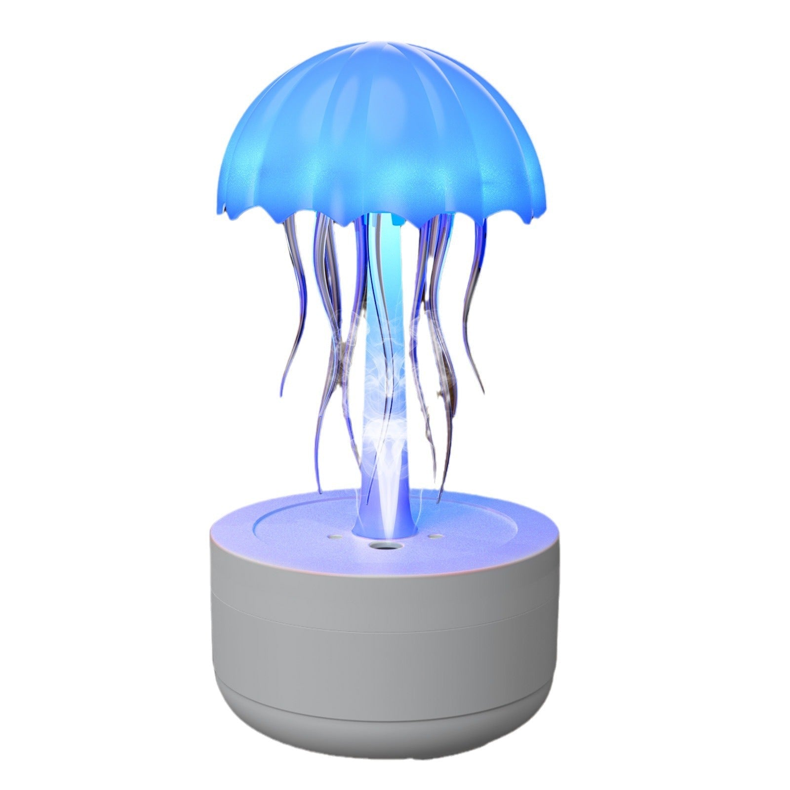 Diffuseur d'Humidificateur Méduse avec Diffuseur d'Huiles Essentielles et Veilleuse - IVOIRART.COM