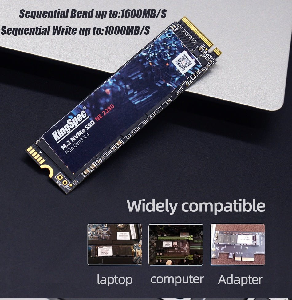 Disque Dur Interne SSD M.2 pour Ordinateur Portable Stockage Rapide Haute Capacité - IVOIRART.COM