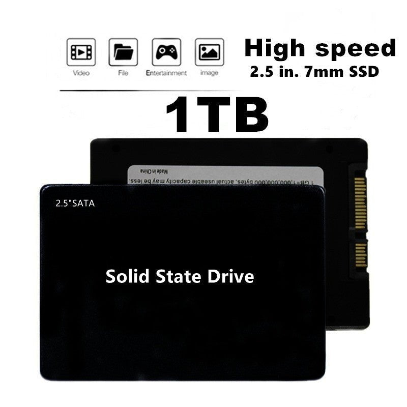 Disque SSD 2,5 pouces haute vitesse 1 To pour ordinateur portable et bureau - IVOIRART.COM