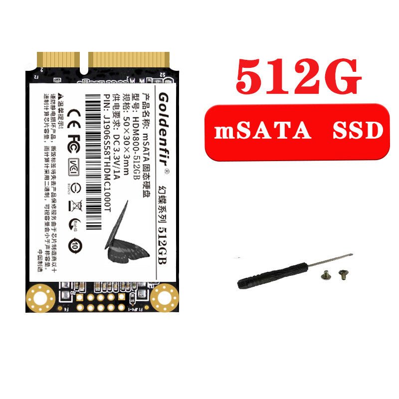 Disque SSD neuf 512 Go pour ordinateur de bureau et portable, mSATA universel - IVOIRART.COM