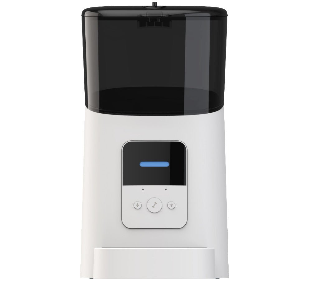 Distributeur automatique de nourriture pour animaux, design moderne et facile à nettoyer - IVOIRART.COM