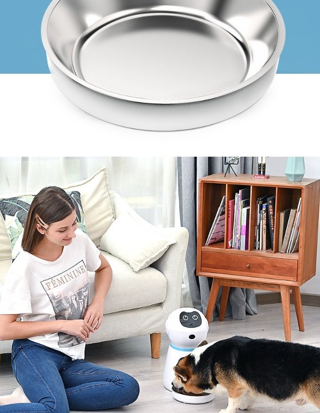Distributeur automatique de nourriture pour animaux domestiques - alimentation contrôlée et programmable - IVOIRART.COM
