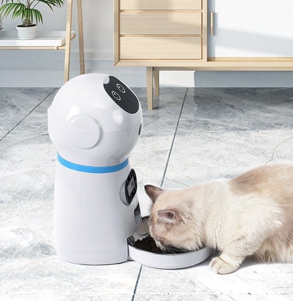 Distributeur automatique de nourriture pour animaux domestiques - alimentation contrôlée et programmable - IVOIRART.COM