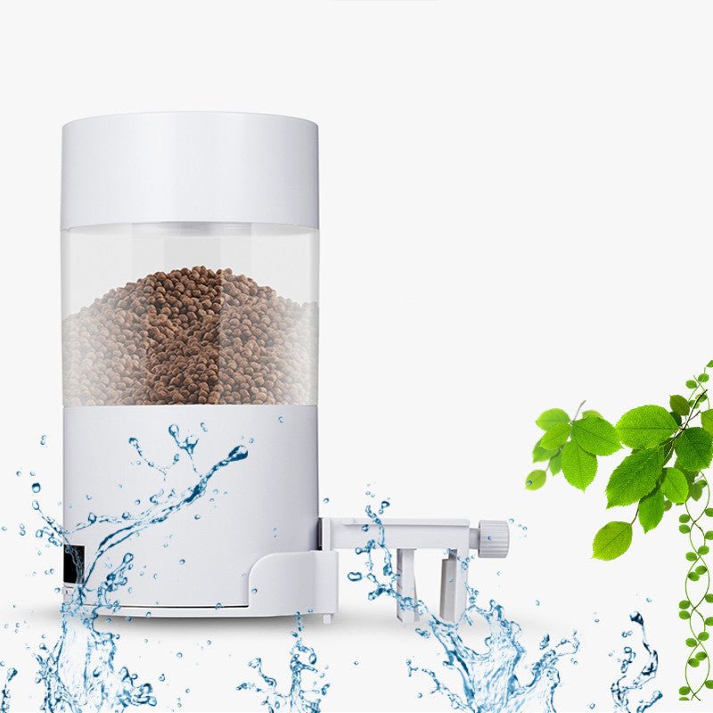 Distributeur automatique de nourriture pour aquarium – alimentation précise et pratique pour poissons - IVOIRART.COM