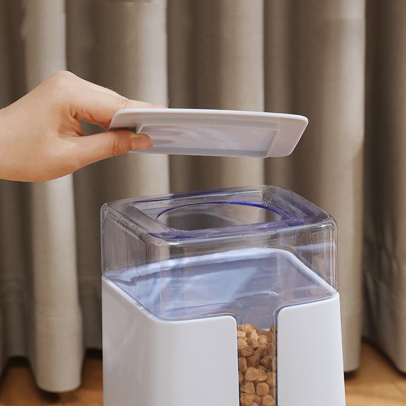 Distributeur Automatique Double Gamelle pour Eau et Nourriture pour Animaux - IVOIRART.COM