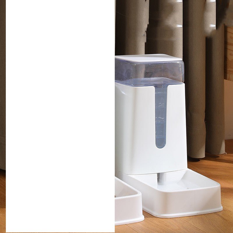 Distributeur Automatique Double Gamelle pour Eau et Nourriture pour Animaux - IVOIRART.COM