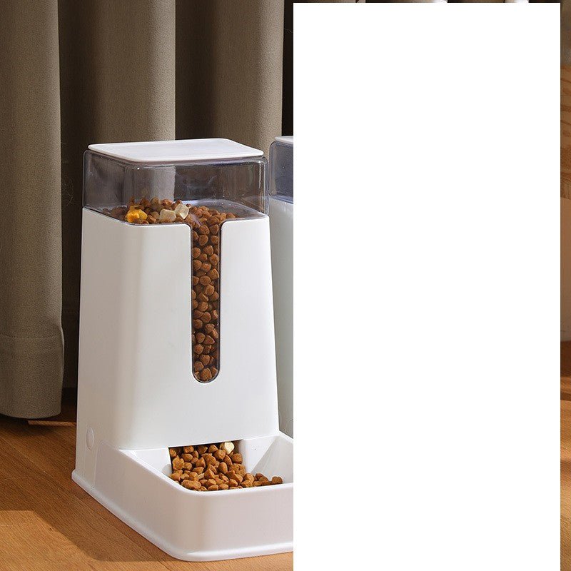 Distributeur Automatique Double Gamelle pour Eau et Nourriture pour Animaux - IVOIRART.COM