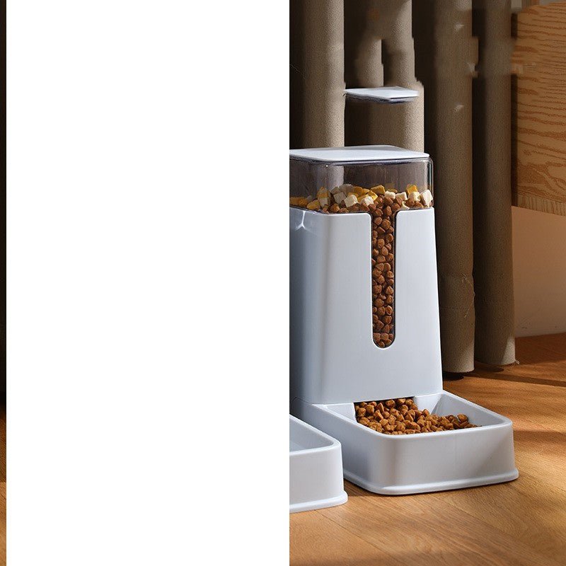 Distributeur Automatique Double Gamelle pour Eau et Nourriture pour Animaux - IVOIRART.COM