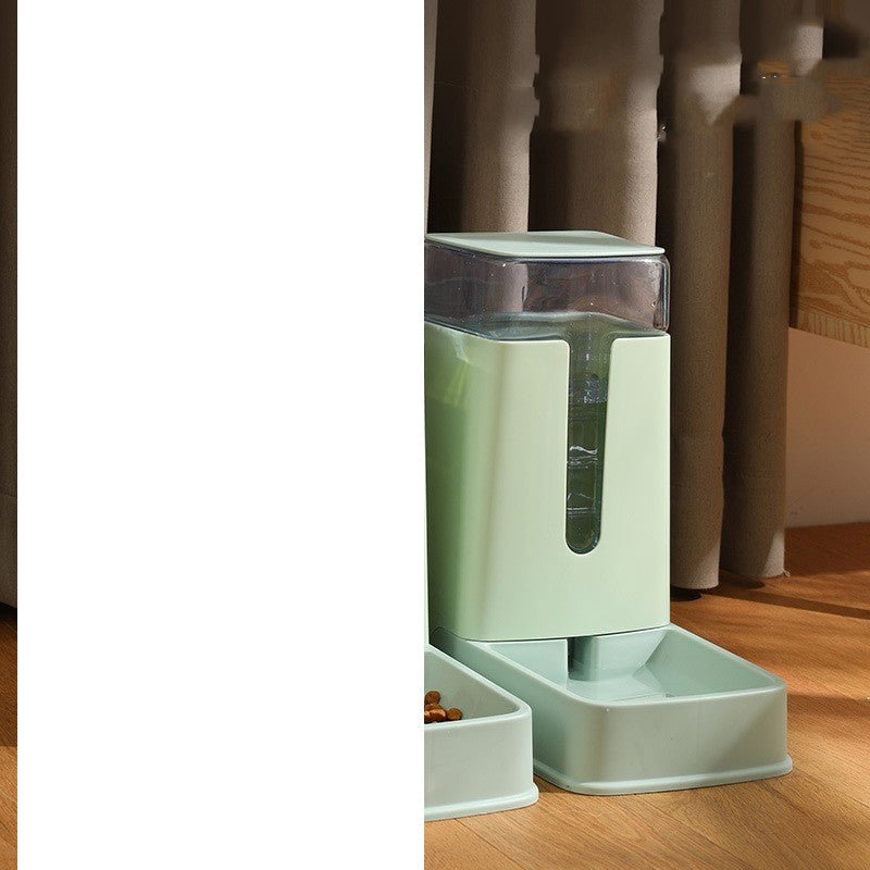 Distributeur Automatique Double Gamelle pour Eau et Nourriture pour Animaux - IVOIRART.COM