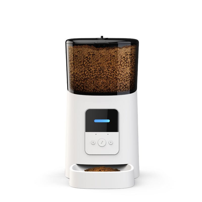 Distributeur automatique intelligent pour animaux de compagnie, design élégant et fonctionnalités avancées - IVOIRART.COM