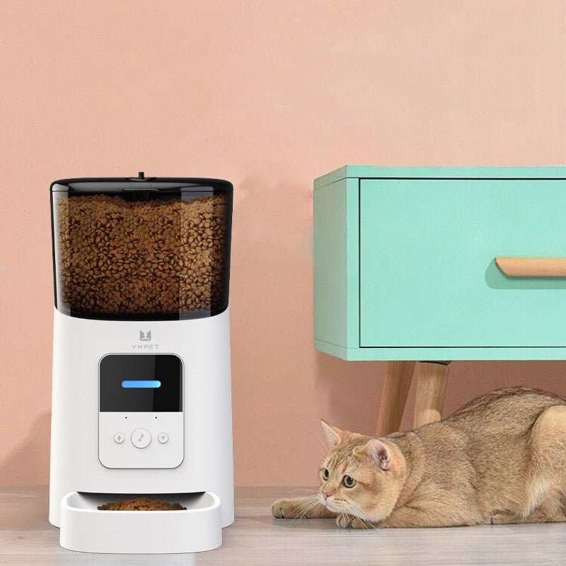 Distributeur automatique intelligent pour animaux de compagnie, design élégant et fonctionnalités avancées - IVOIRART.COM