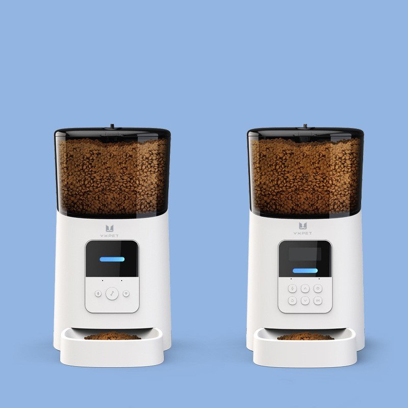 Distributeur automatique intelligent pour animaux de compagnie, design élégant et fonctionnalités avancées - IVOIRART.COM