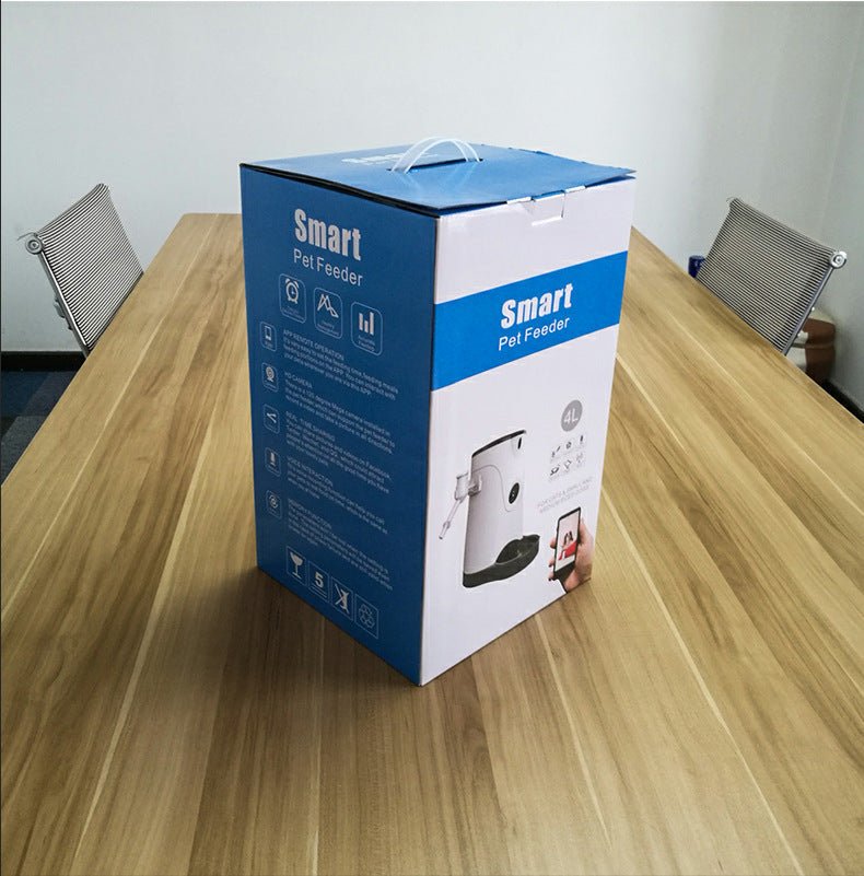 Distributeur automatique pour animaux de compagnie avec caméra HD et fonctions avancées - IVOIRART.COM