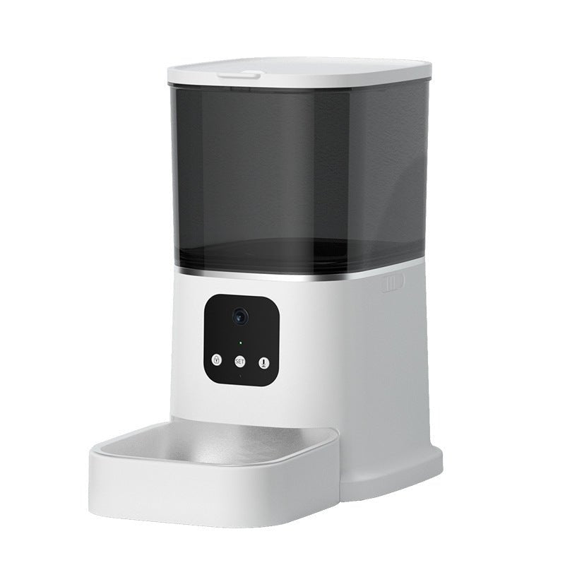 Distributeur automatique pour animaux grande capacité avec enregistreur vocal intelligent, contrôle APP, minuterie, Wi-Fi - IVOIRART.COM