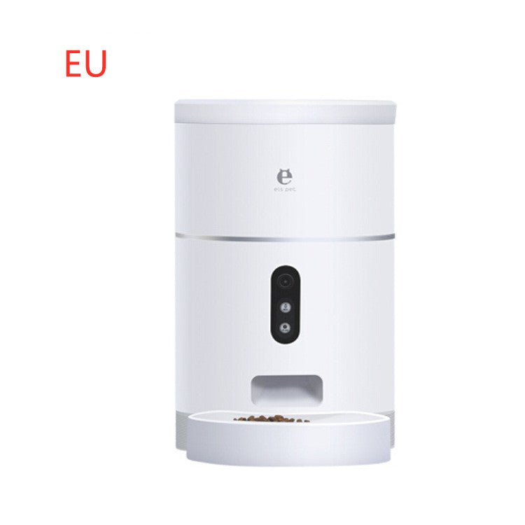 Distributeur de Nourriture Automatique 4L pour Chiens et Chats avec Caméra 1080P et Application - IVOIRART.COM