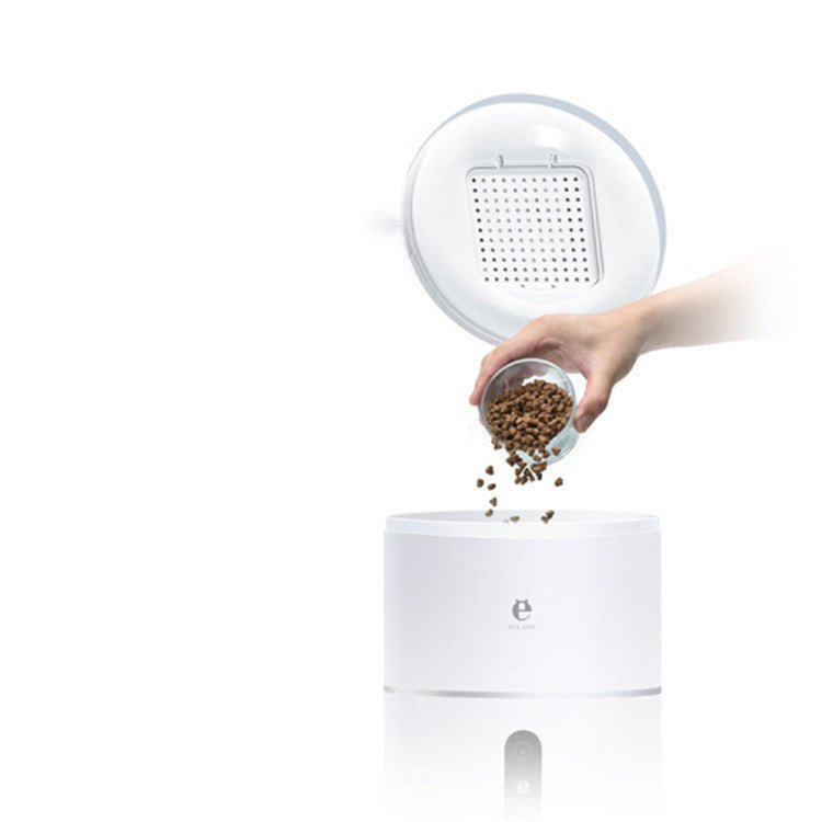 Distributeur de Nourriture Automatique 4L pour Chiens et Chats avec Caméra 1080P et Application - IVOIRART.COM