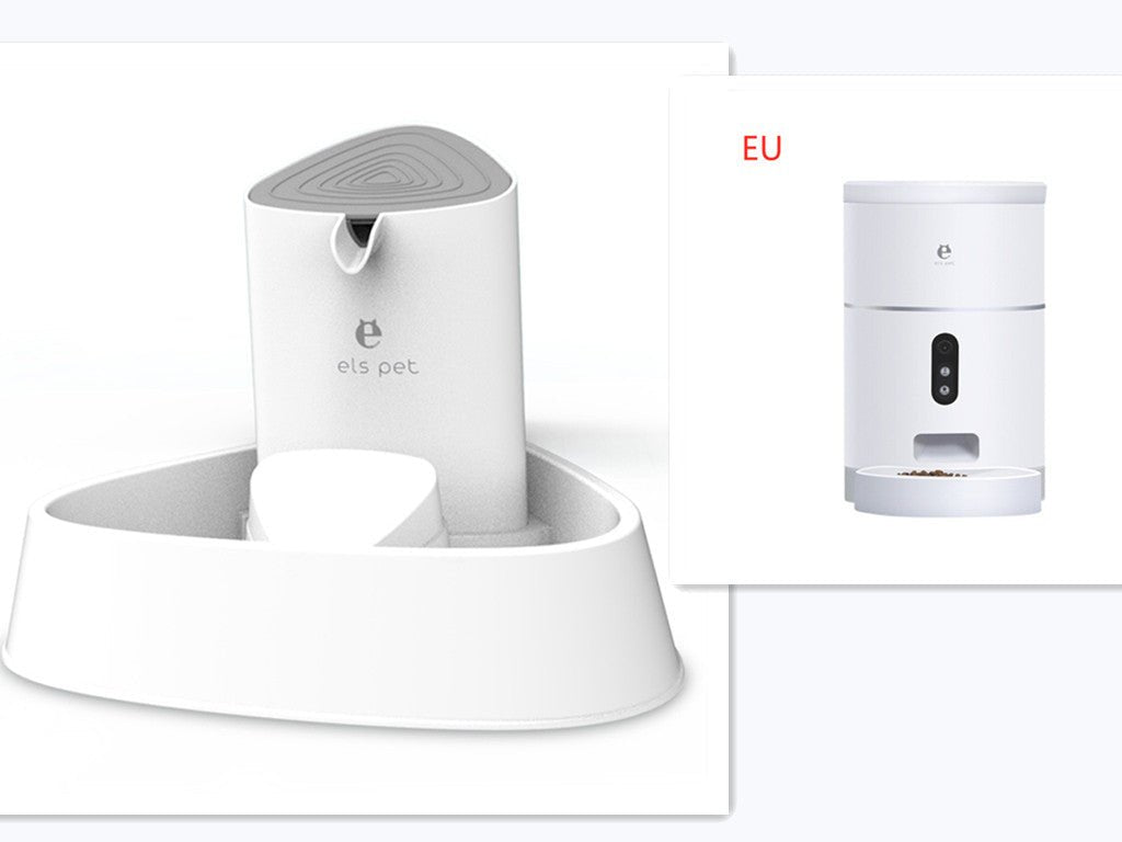 Distributeur de Nourriture Automatique 4L pour Chiens et Chats avec Caméra 1080P et Application - IVOIRART.COM