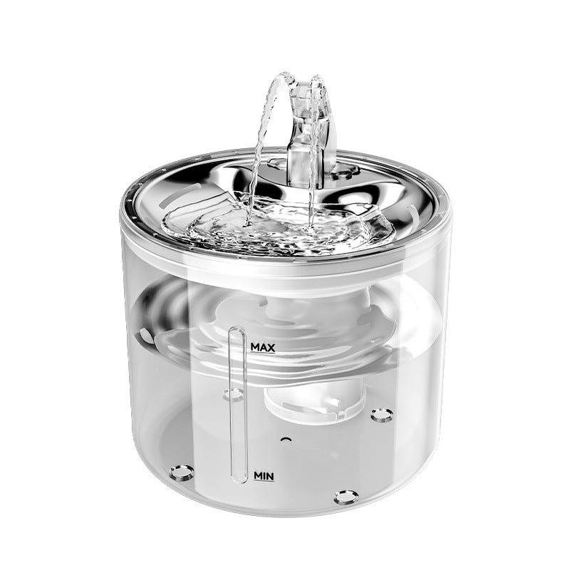 Distributeur d'eau automatique intelligent pour chats et petits animaux, 2,8L USB! - IVOIRART.COM