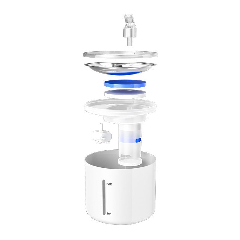 Distributeur d'eau automatique intelligent pour chats et petits animaux, 2,8L USB! - IVOIRART.COM