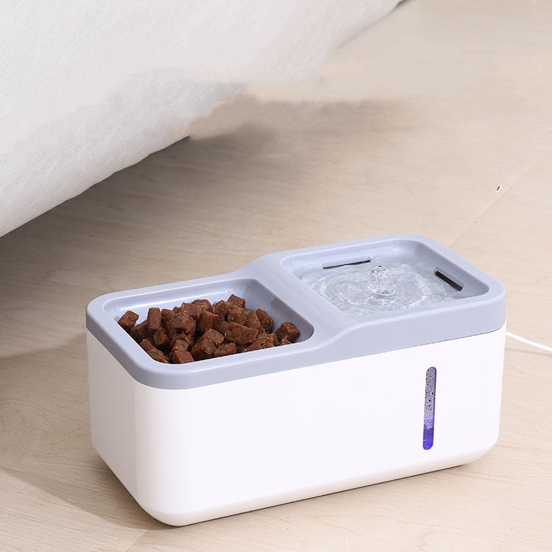 Distributeur d'eau automatique pour chat - réservoir 2,8L, ABS avec adaptateurDC - IVOIRART.COM
