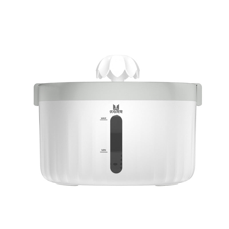 Distributeur d'eau intelligent à circulation automatique pour chiens et chats 2 L. - IVOIRART.COM