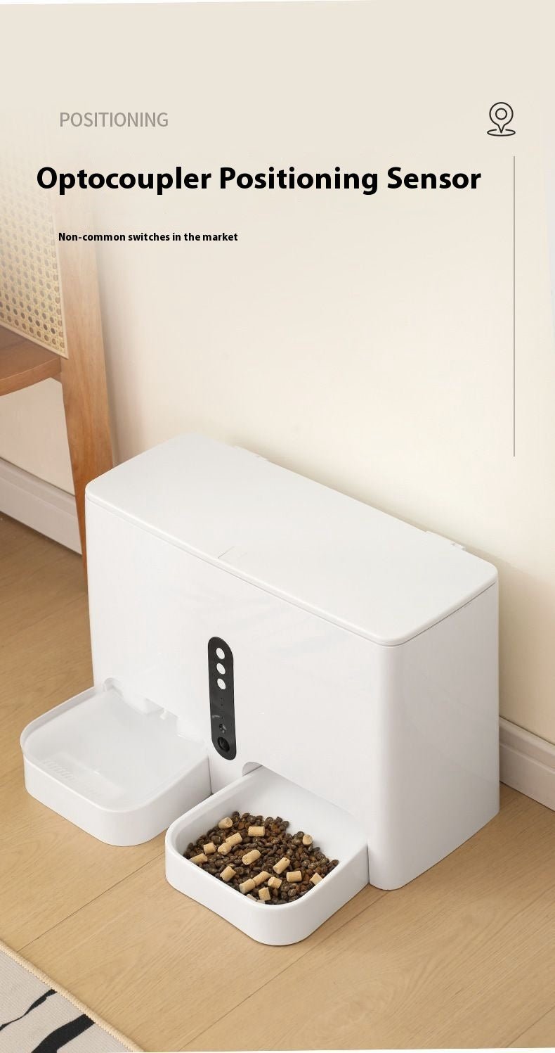 Distributeur Intelligent Tout-en-un pour Animaux — Nourriture et Eau Automatique - IVOIRART.COM