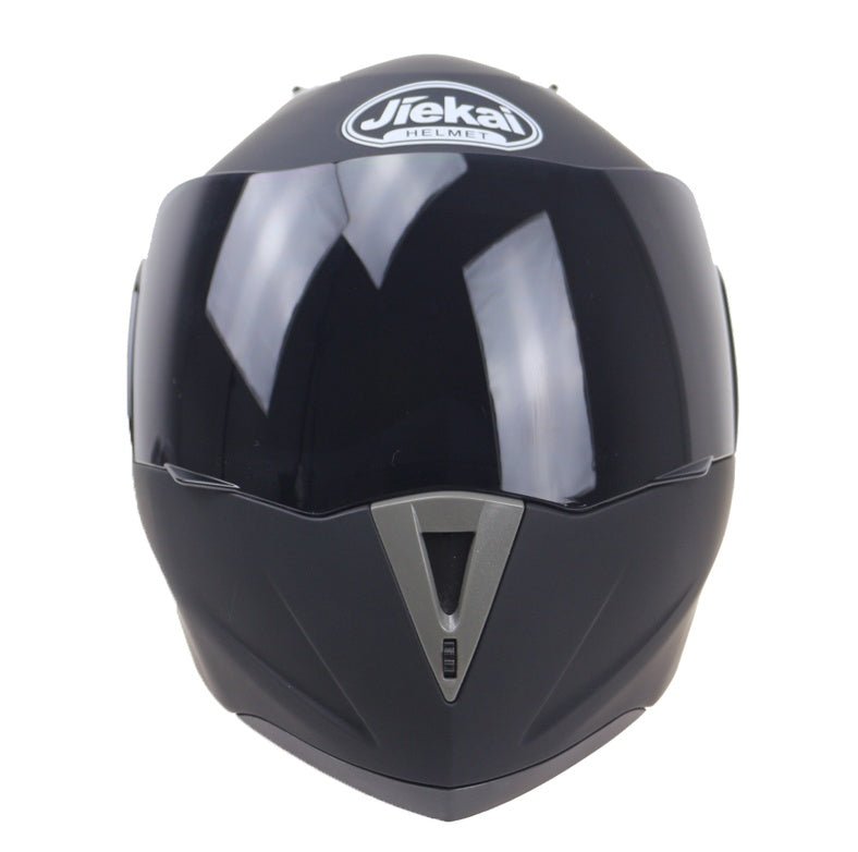 Double lens anti-fog face helmet - IVOIRART.COM
