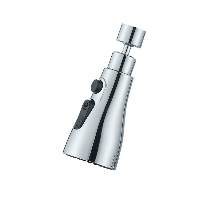Douchette de robinet universelle sous pression anti-éclaboussures, rotation 360°, adaptateur économiseur d'eau à trois vitesses - IVOIRART.COM