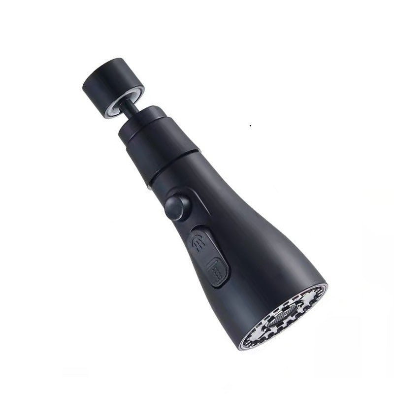 Douchette de robinet universelle sous pression anti-éclaboussures, rotation 360°, adaptateur économiseur d'eau à trois vitesses - IVOIRART.COM