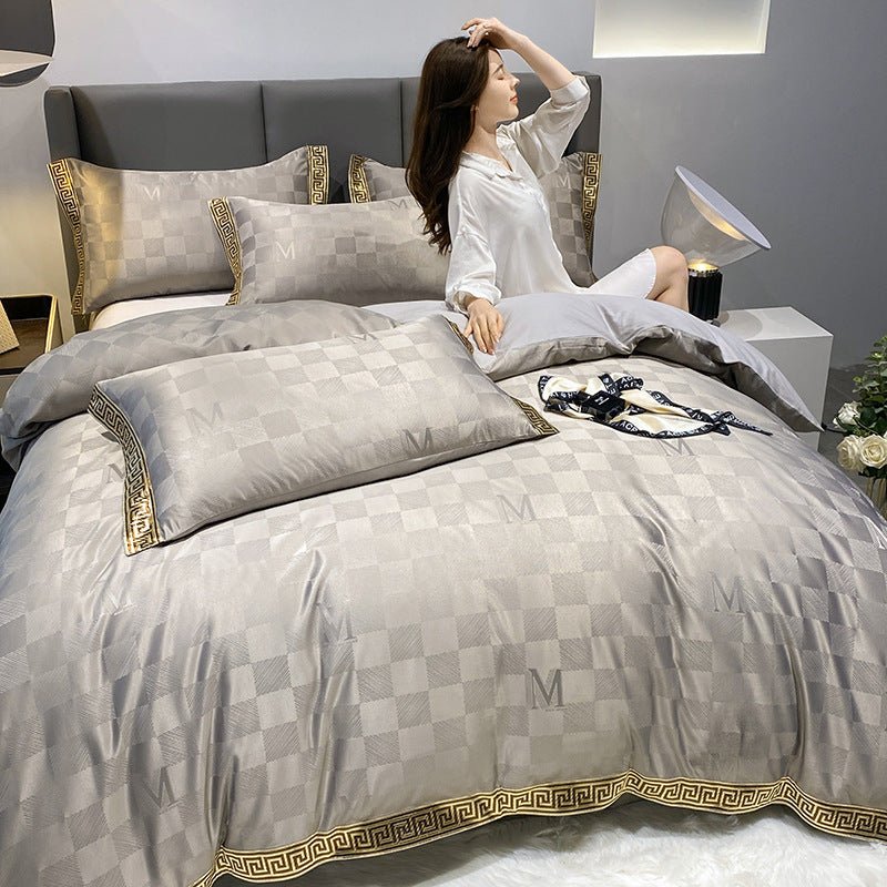 Draps en coton - soie : Drap - housse et housse de couette de luxe pour lit - IVOIRART.COM