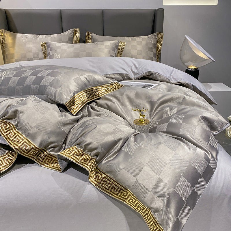 Draps en coton - soie : Drap - housse et housse de couette de luxe pour lit - IVOIRART.COM