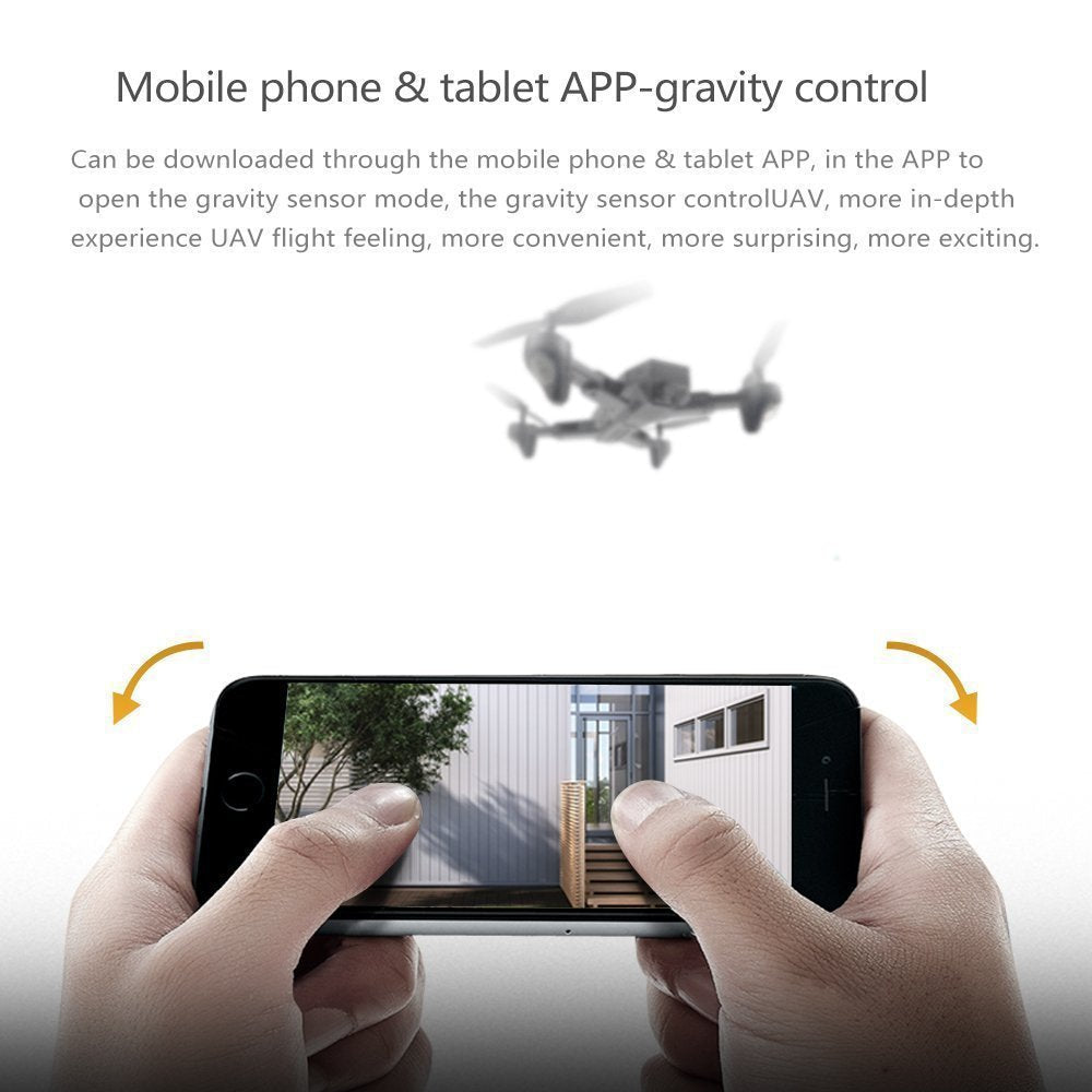 Drone aérien pliable à hauteur fixe - maniabilité avancée et design compact - IVOIRART.COM