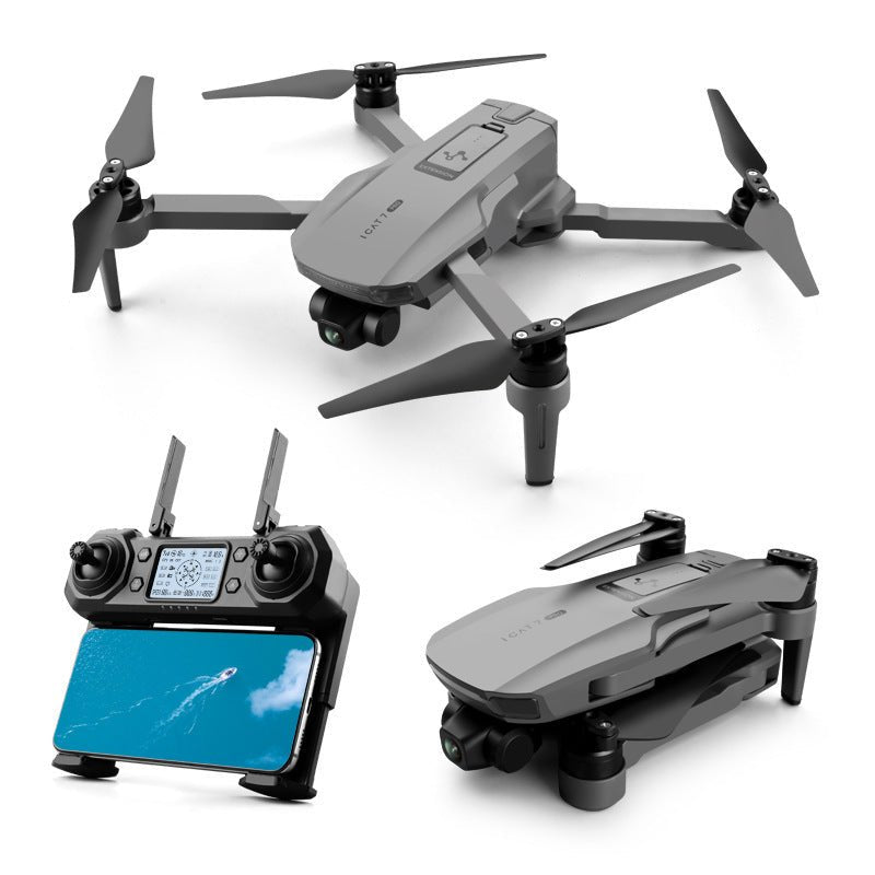 Drone GPS Pliable avec Caméra HD Stabilisée et Stockage, Aircraft Compact - IVOIRART.COM