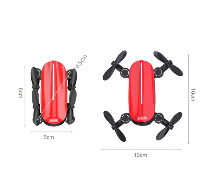 Drone Mini Teeggi T10 avec Caméra, WiFi Pliable, FPV RC Quadricoptère, Mode Sans Tête, Maintien d'Altitude, Comparé au S9 Micro Poche Selfie - IVOIRART.COM