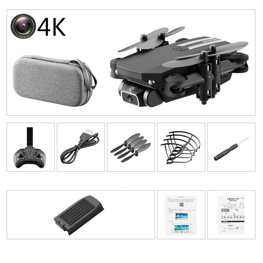 Drone photo aérienne pliable HD 4K avec télécommande, batterie 3.7V 650mAh - IVOIRART.COM